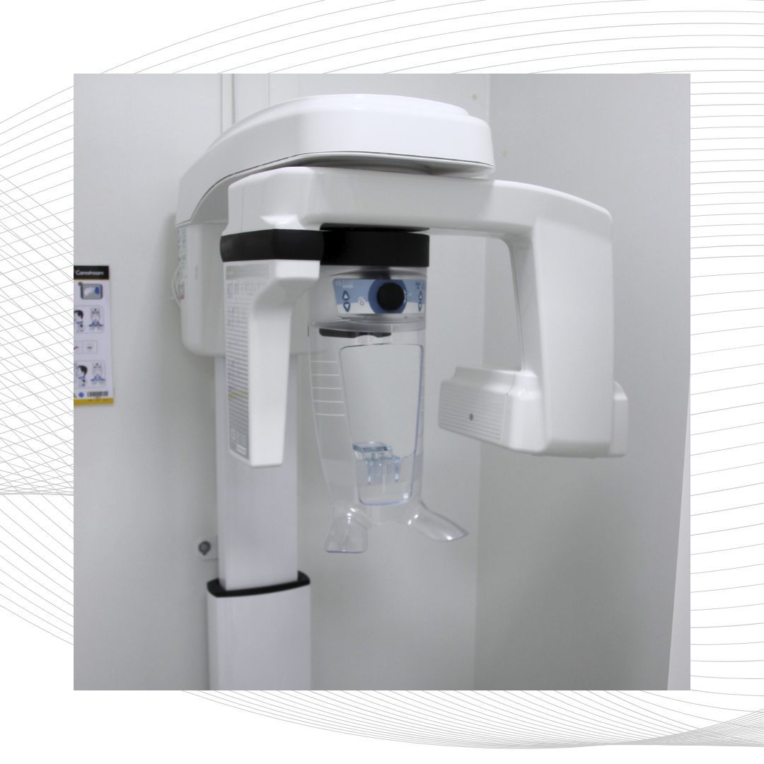 Equipo de radiografía dental 3D en clínica dental en Viladecans</p>
<p>